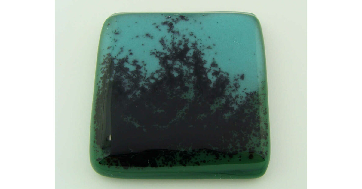 Lot De 50 Cabochons En Verre Bleu - Forme Bombée 10x8mm - Pour Bijouterie Créative